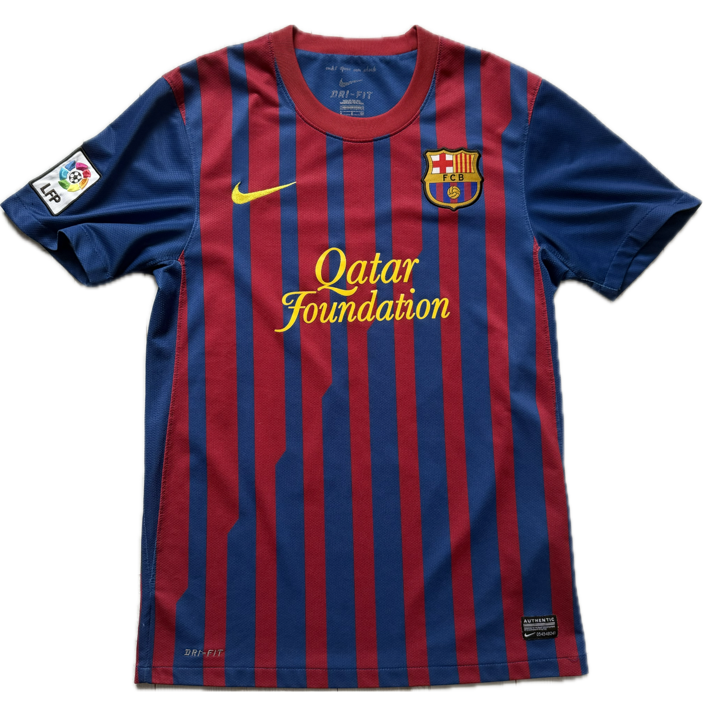 Fc Barcelona 2011/2012 Home Domowa Koszulka Piłkarska Kit Jersey