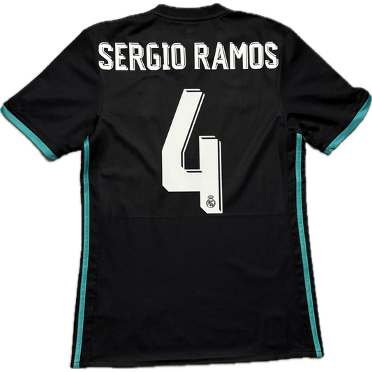 Sergio Ramos 2017/2018 Real Madrid Away Koszulka Piłkarska Kit Jersey