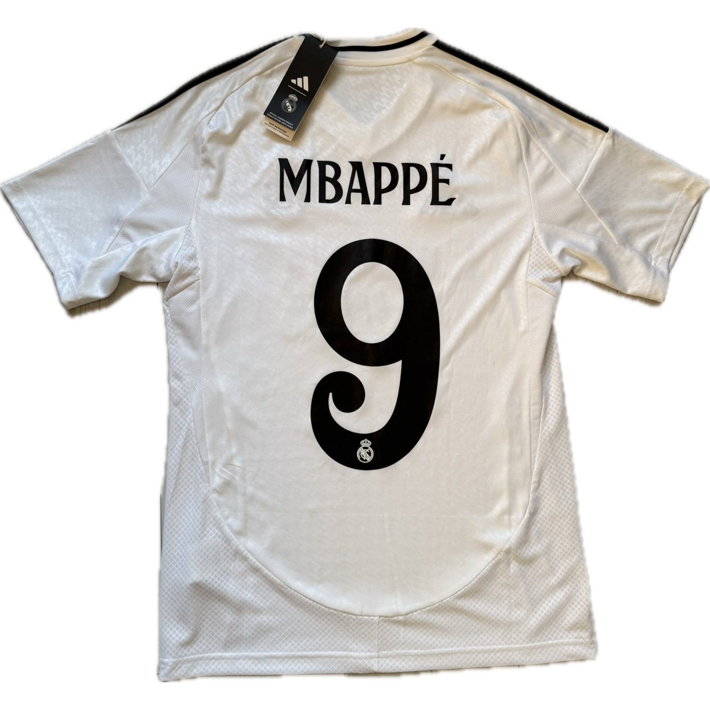 Kylian Mbappe 2024/2025 Real Madrid Home Football Shirt Kit Jersey