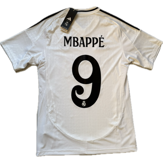 Kylian Mbappe 2024/2025 Real Madrid Home Koszulka Piłkarska Kit Jersey