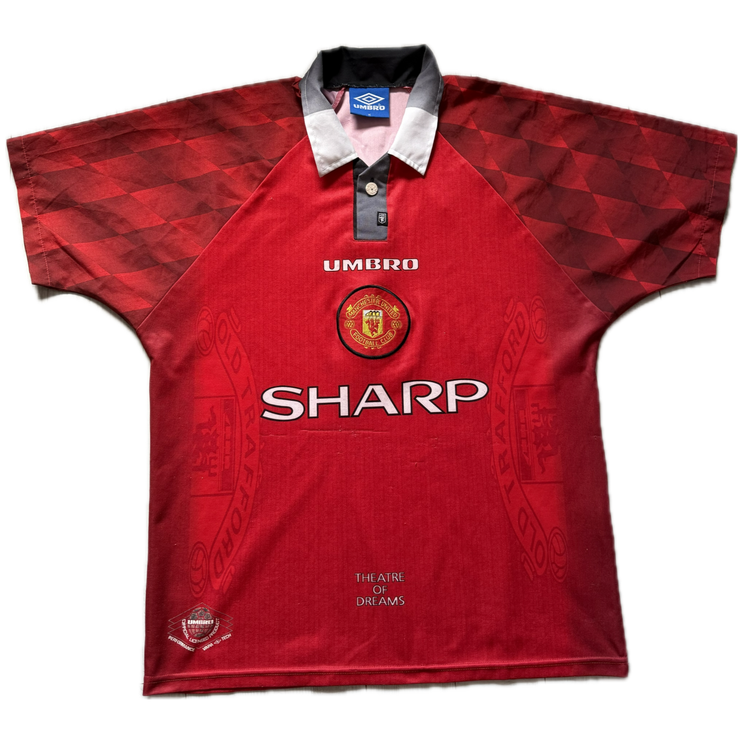 Eric Cantona 1996/1998 Manchester United Home Koszulka Piłkarska Kit Jersey