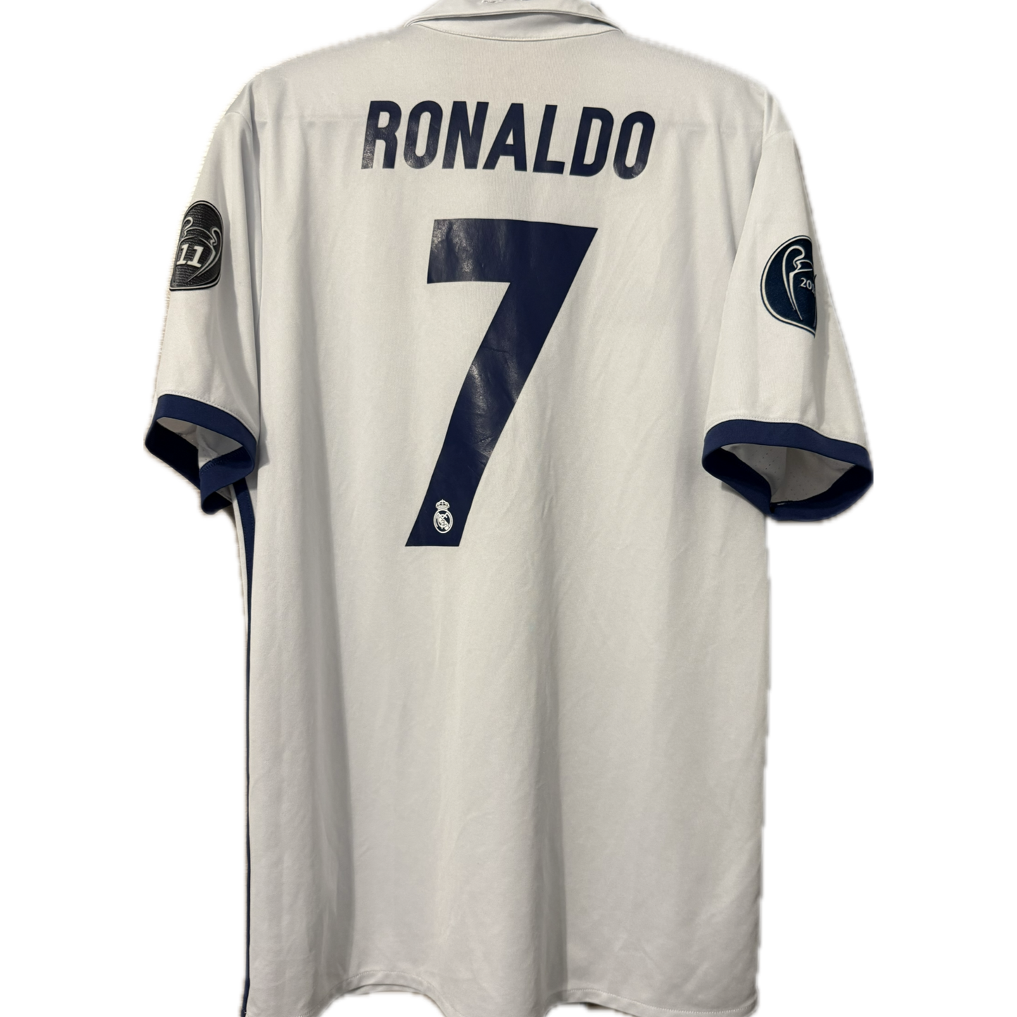Cristiano Ronaldo 2016/2017 Real Madrid Home Domowa Koszulka Piłkarska Kit Jersey Champions League