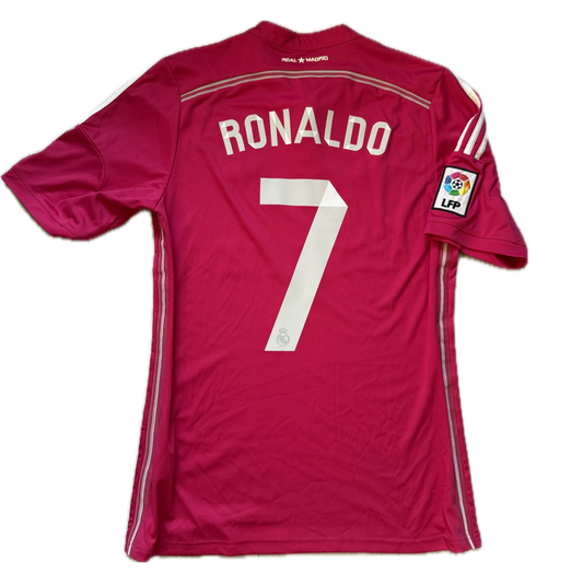 Cristiano Ronaldo 2014/2015 Real Madrid Away Koszulka Piłkarska Kit Jersey