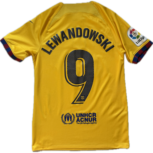 Robert Lewandowski 2023/2024 Fc Barcelona Fourth 4th Koszulka Piłkarska Kit Jersey
