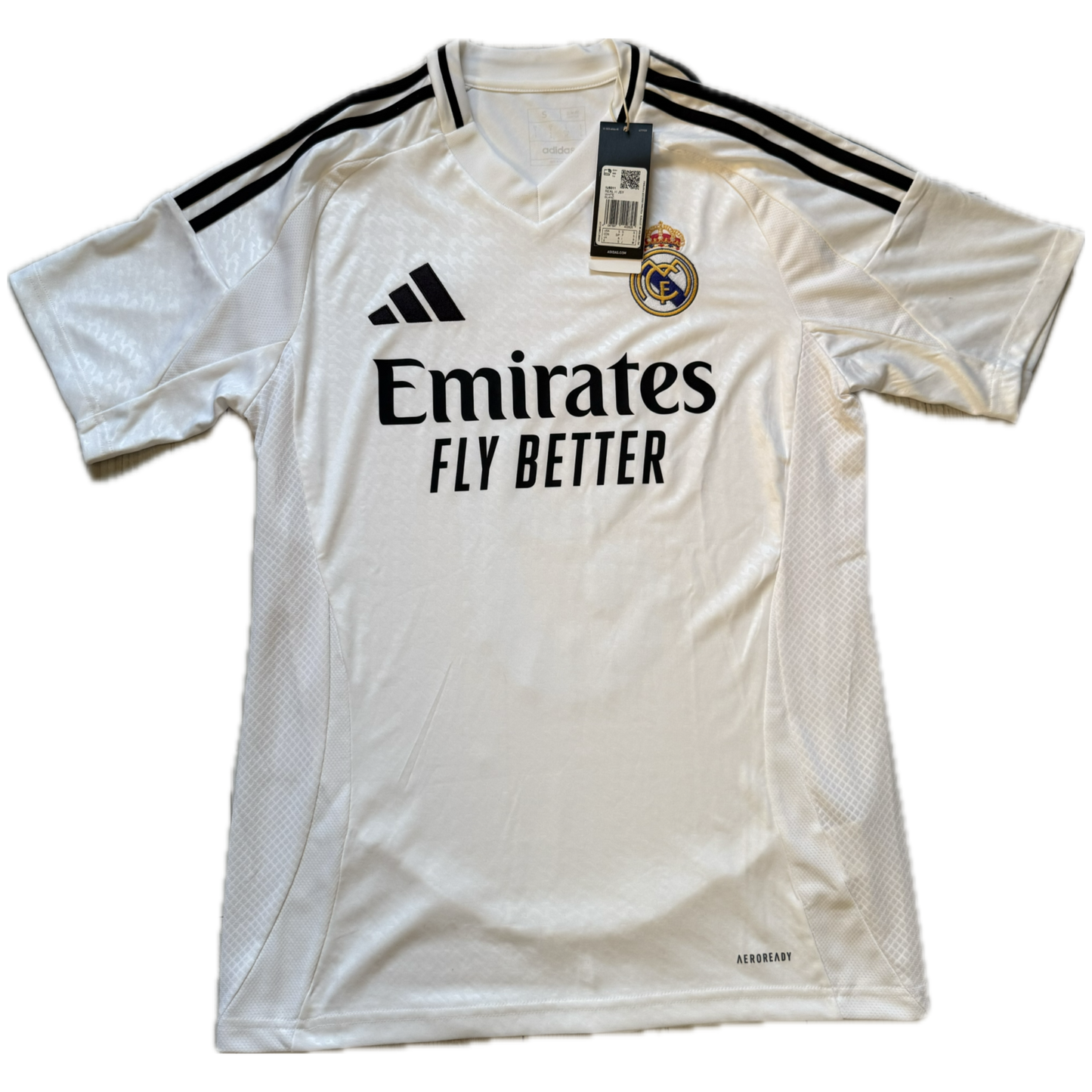 Kylian Mbappe 2024/2025 Real Madrid Home Football Shirt Kit Jersey