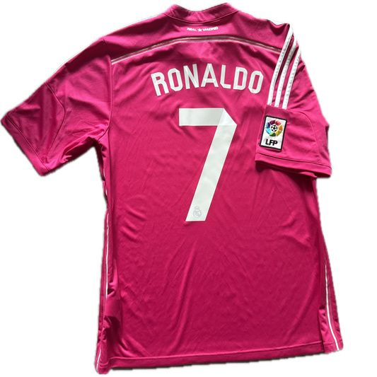 Cristiano Ronaldo 2014/2015 Real Madrid Away Koszulka Piłkarska Kit Jersey