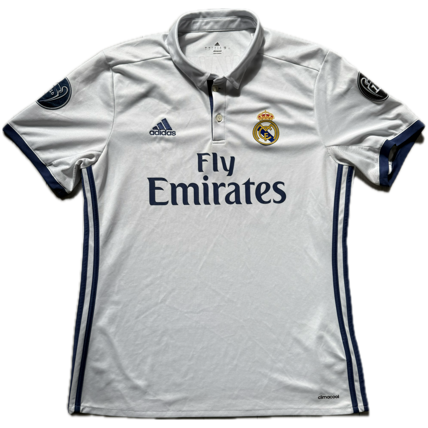 Cristiano Ronaldo 2016/2017 Real Madrid Home Domowa Koszulka Piłkarska Kit Jersey Champions League