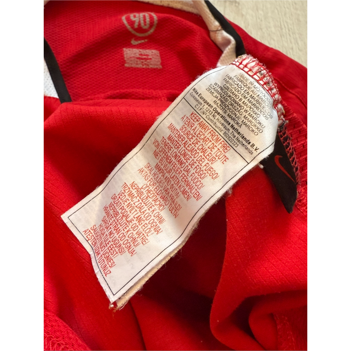 Manchester United 2004/2006 Home Koszulka Piłkarska Kit Jersey