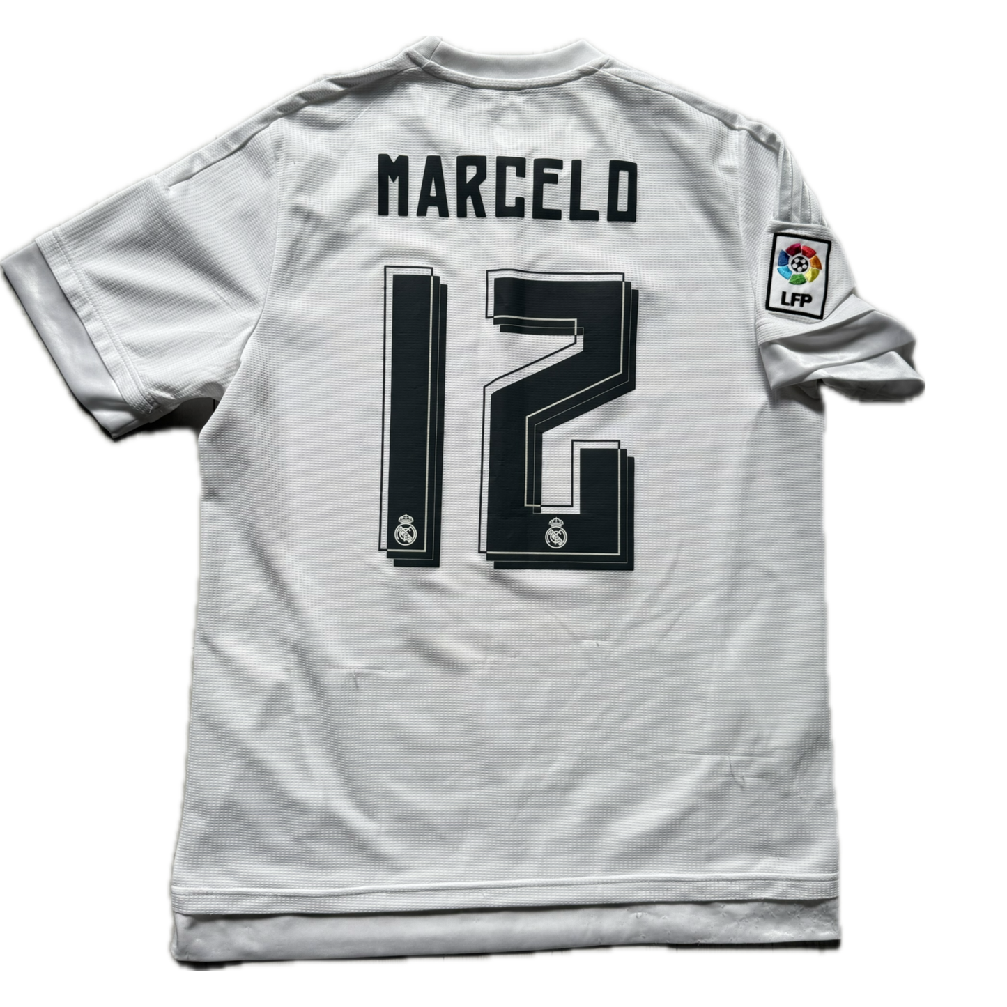 Marcelo 2015/2016 Real Madrid Home Koszulka Piłkarska Kit Jersey