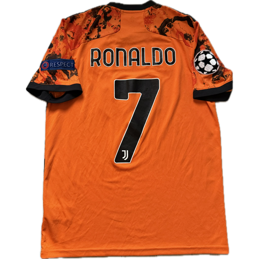 Cristiano Ronaldo 2020/2021 Juventus Third Koszulka Piłkarska Kit Jersey