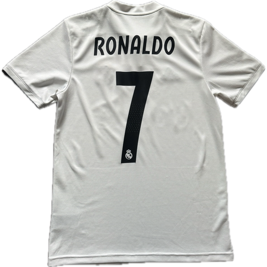 Cristiano Ronaldo 2018/2019 Real Madrid Home Koszulka Piłkarska Kit Jersey