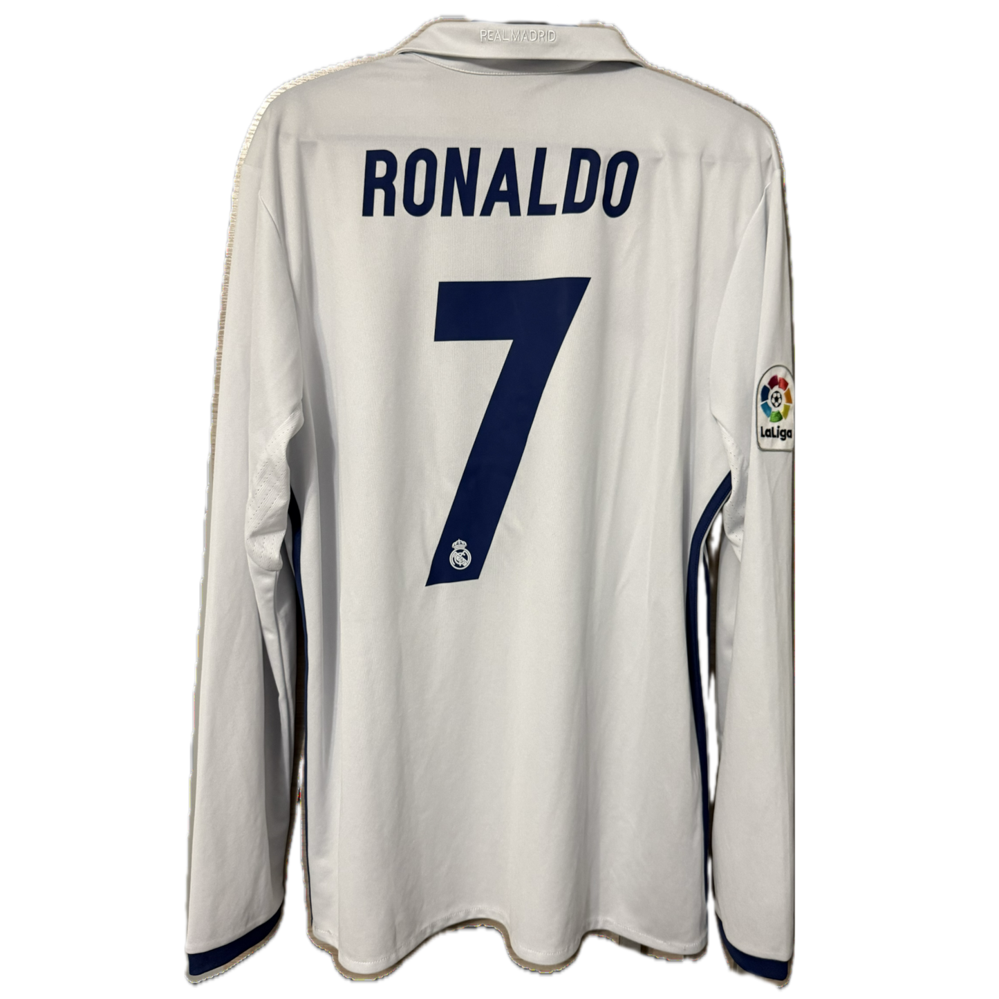 Cristiano Ronaldo 2016/2017 Real Madrid Longsleeve Home Domowa Koszulka Piłkarska Kit Jersey Długi rękaw